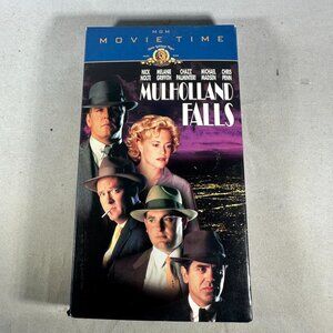 Mulholland Falls VHS Nick Nolte MGM Movie Time R Triller Drama Classic
